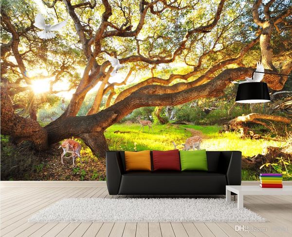 3d room wallpaper custom p non-woven mural fresh natural scenery, woods, big trees, forest, landscape, murals, wallpaper for walls 3 d
3d room wallpaper custom p non-woven mural fresh natural scenery, woods, big trees, forest, landscape, murals, wallpaper for walls 3 d