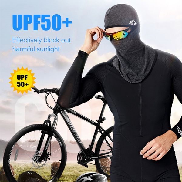 cycling face mask upf50 helmet liner balaclava cooling ice silk neck gaiter summer uv protection headgear bicycle equipment, Black
cycling face mask upf50 helmet liner balaclava cooling ice silk neck gaiter summer uv protection headgear bicycle equipment, Black