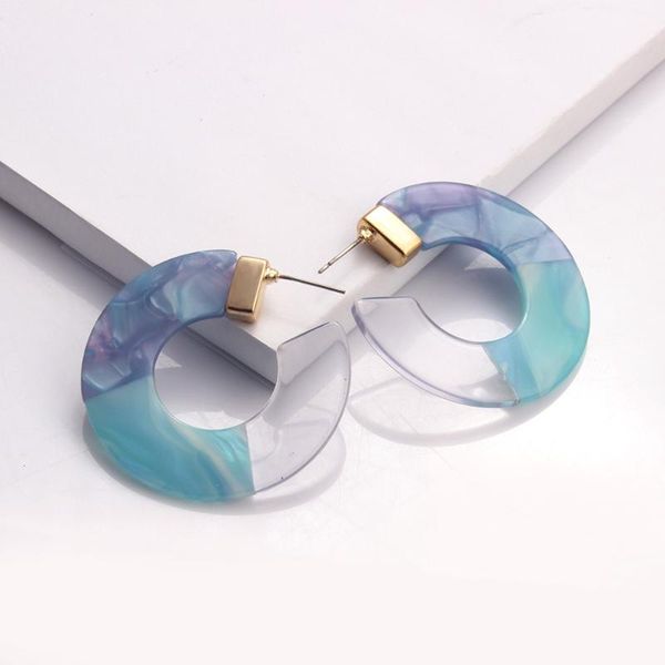 hoop & huggie jouval bohemia acrylic big earrings for women vintage acetate leopard female hoops alloy circle earring fashion jewelry, Golden;silver
hoop & huggie jouval bohemia acrylic big earrings for women vintage acetate leopard female hoops alloy circle earring fashion jewelry, Golden;silver