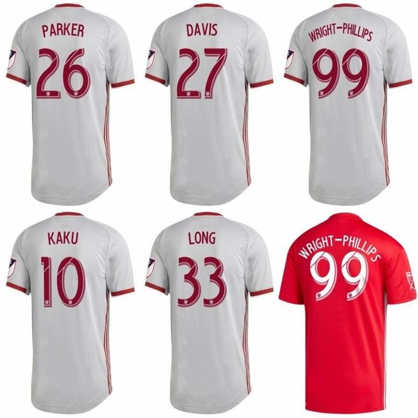 2019 New York Red Soccer Jersey MLS #10 KAKU #26 PARKER Uniform 19 20 DAVIS LONG #99 WRIGHT-PHILLIPS Home Away Football Shirt
2019 New York Red Soccer Jersey MLS #10 KAKU #26 PARKER Uniform 19 20 DAVIS LONG #99 WRIGHT-PHILLIPS Home Away Football Shirt