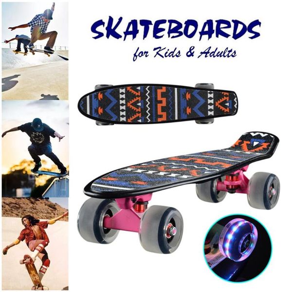 22 дюймов четыре колеса mini longboard пастельный цвет скейтборд скейтборд с led проблесковый wheels ретро скейтборда
22 дюймов четыре колеса mini longboard пастельный цвет скейтборд скейтборд с led проблесковый wheels ретро скейтборда