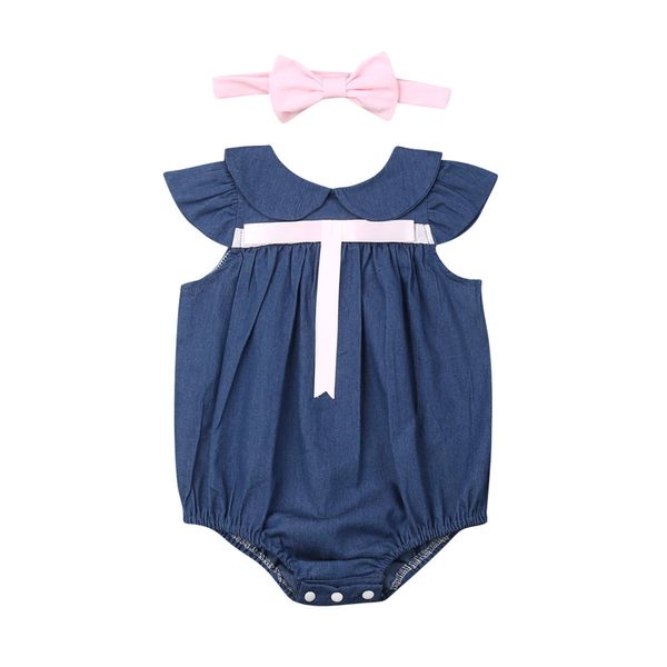 2019 малыши infant девочка bodysuit повседневного рукавов джинсовой бант костюм тело стяжка нижней детская одежда, Blue
2019 малыши infant девочка bodysuit повседневного рукавов джинсовой бант костюм тело стяжка нижней детская одежда, Blue