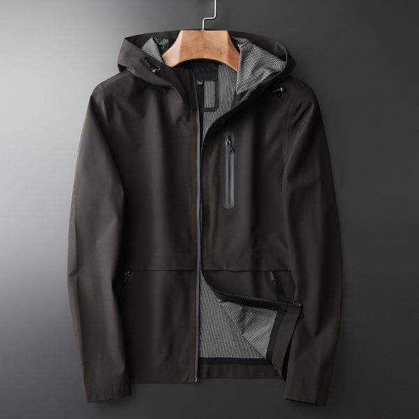 men's jackets casual hooded men luxury solid color spring autumn sport mens and fashion slim fit man coats, Black;brown
men's jackets casual hooded men luxury solid color spring autumn sport mens and fashion slim fit man coats, Black;brown