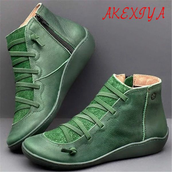 akexiya fashion women's pu leather ankle boots ladies autumn and winter cross straps retro punk boots ladies casual flat shoes, Black
akexiya fashion women's pu leather ankle boots ladies autumn and winter cross straps retro punk boots ladies casual flat shoes, Black