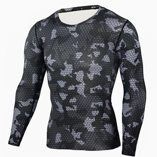 new long sleeve sport shirt men quick dry men's runig thirs mens gym clothes lsnake gym clothing fitness mens rashgard soccer jersey, Black;blue
new long sleeve sport shirt men quick dry men's runig thirs mens gym clothes lsnake gym clothing fitness mens rashgard soccer jersey, Black;blue