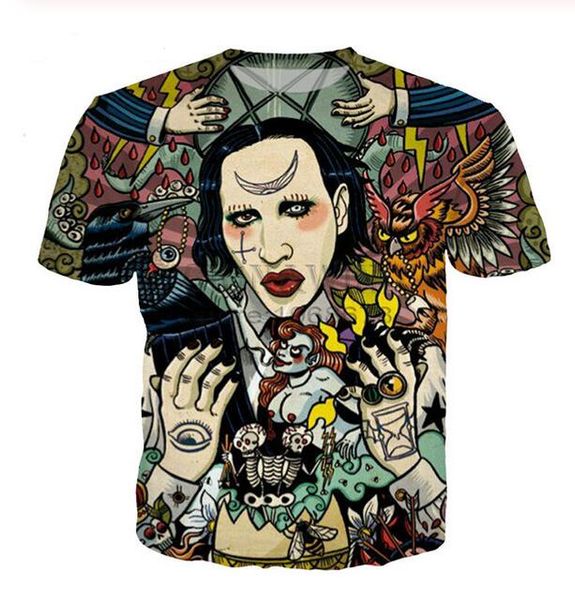 fashion 3d marilyn manson print summer t-shirts women/men clothes casual 2020 new short sleeves tshirts plus size r212, White;black
fashion 3d marilyn manson print summer t-shirts women/men clothes casual 2020 new short sleeves tshirts plus size r212, White;black