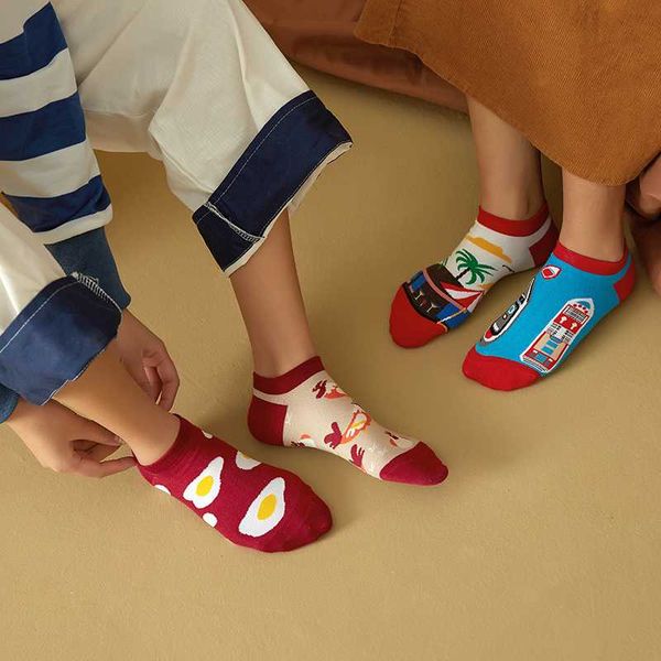 women socks summer thin cotton boat creative art egg pineapple funny cute animal fruit socks ankle short female slippers, Black;white
women socks summer thin cotton boat creative art egg pineapple funny cute animal fruit socks ankle short female slippers, Black;white