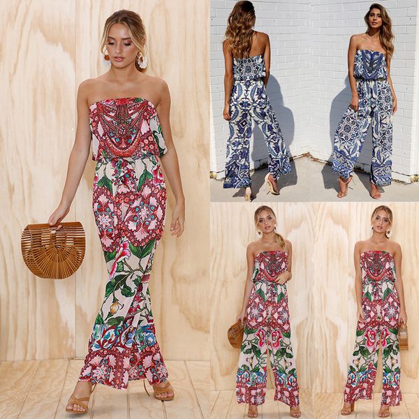 ruffle leaf print long jumpsuit boho blue rompers strapless women jumpsuit 2018 elegant beach summer overall, Black;white
ruffle leaf print long jumpsuit boho blue rompers strapless women jumpsuit 2018 elegant beach summer overall, Black;white