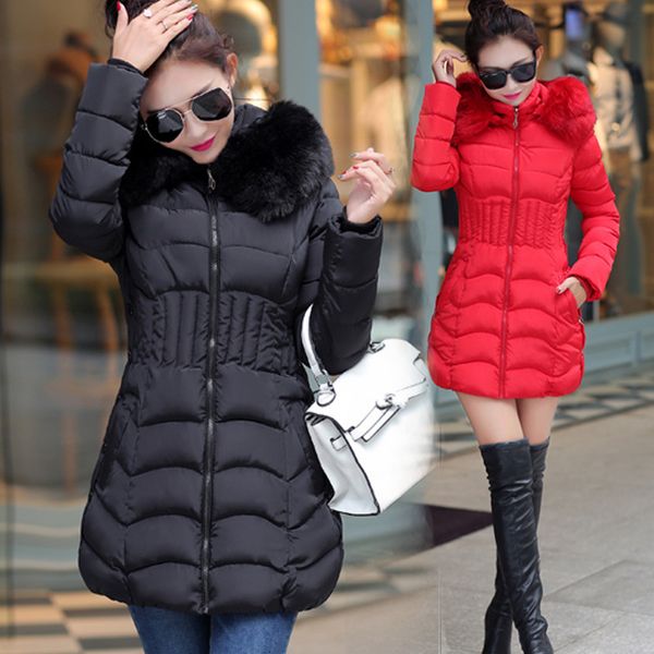 mid-length cotton coat women's new winter down jacket cotton suit korean version of the large size thick jacket, Black
mid-length cotton coat women's new winter down jacket cotton suit korean version of the large size thick jacket, Black
