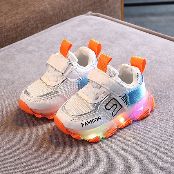 brand baby sneakers girls fashion children's sport casual shoes led light toddler shoes luminous boys running 2a, Black;red
brand baby sneakers girls fashion children's sport casual shoes led light toddler shoes luminous boys running 2a, Black;red