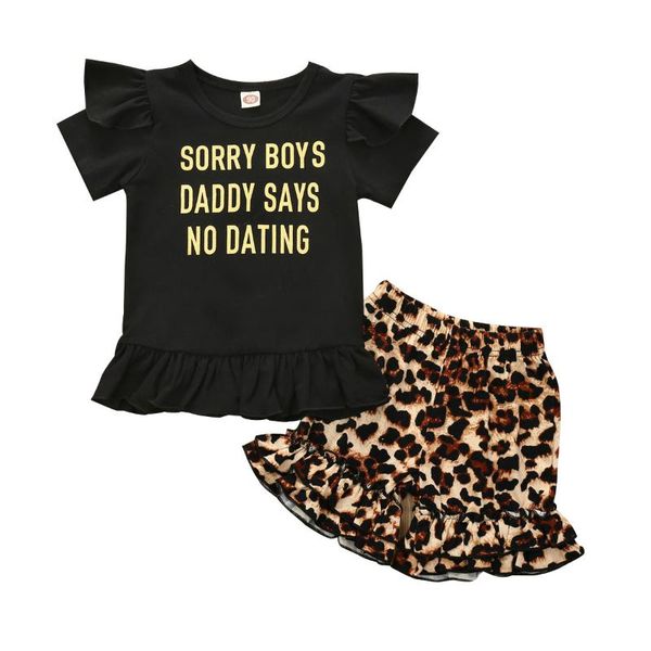 2pcs baby boy girl clothes kid short sleeve t-shirt leopard print shorts pant clothes 2-7y, White
2pcs baby boy girl clothes kid short sleeve t-shirt leopard print shorts pant clothes 2-7y, White