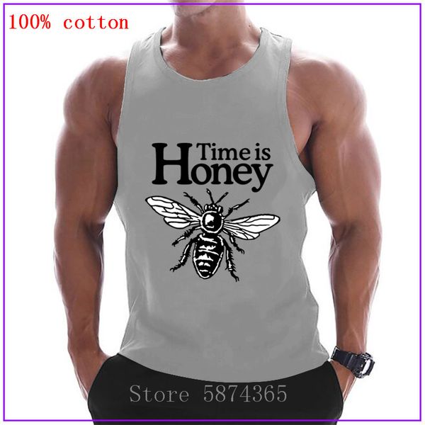 men' tank time is honey beekeeper bee graphic casual fitness fashion tank men simple wear undershirt vest solid, White;black
men' tank time is honey beekeeper bee graphic casual fitness fashion tank men simple wear undershirt vest solid, White;black