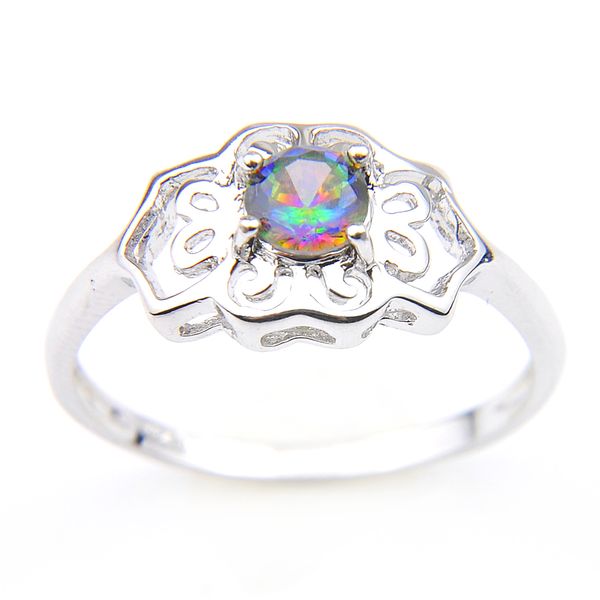 luckyshine rainbow fire mystic z gems rings 925 silver flower shape decorative border rings for women jewelry r0286, Golden;silver
luckyshine rainbow fire mystic z gems rings 925 silver flower shape decorative border rings for women jewelry r0286, Golden;silver