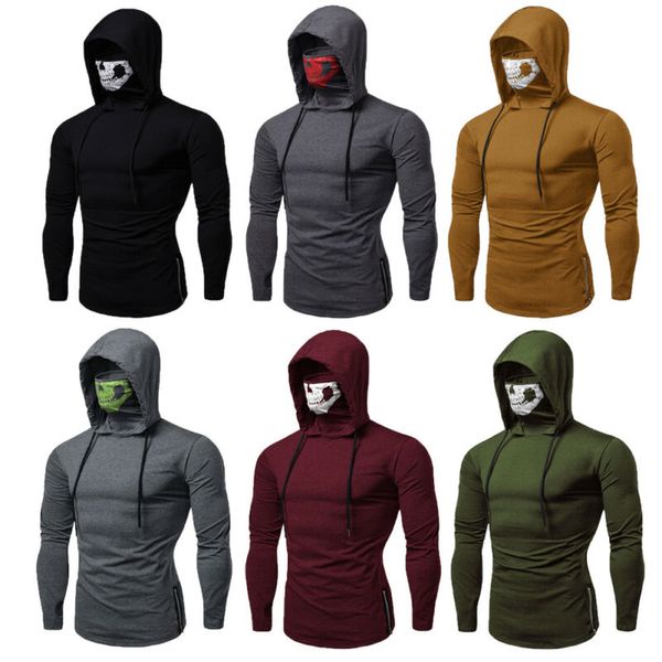 hoodies mens streetwear sweatshirt mask skull harajuku pure color pullover long sleeve hooded t-shirt blouse, Black
hoodies mens streetwear sweatshirt mask skull harajuku pure color pullover long sleeve hooded t-shirt blouse, Black