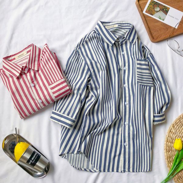 men's casual shirts 2021 spring and summer korean fashion tide male loose quality cotton harajuku striped sick suit shirt, White;black
men's casual shirts 2021 spring and summer korean fashion tide male loose quality cotton harajuku striped sick suit shirt, White;black