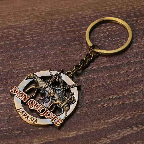 vicney figure spain don qui jote vintage keychain antique bronze travel souvenir key chain personalized gift for friend, Silver
vicney figure spain don qui jote vintage keychain antique bronze travel souvenir key chain personalized gift for friend, Silver