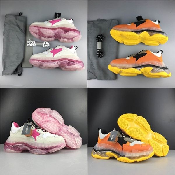 luxury paris triple s running shoes pink yellow fashion designer 2019 luxe new mens women casual clunky sneakers
luxury paris triple s running shoes pink yellow fashion designer 2019 luxe new mens women casual clunky sneakers