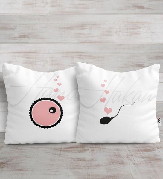 personalized dual lovers set-8 pillow case