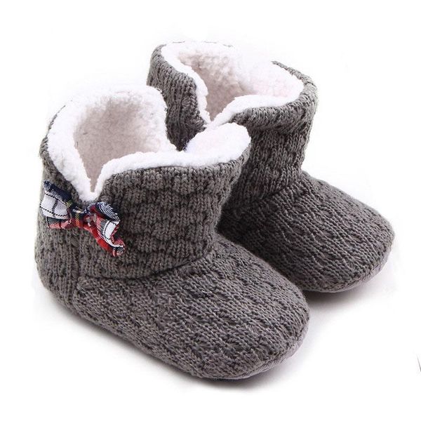 cute bowknot baby boots knitted soft sole snow warm boots for newborn infant toddler winter baby girl boy shoes, Black;grey
cute bowknot baby boots knitted soft sole snow warm boots for newborn infant toddler winter baby girl boy shoes, Black;grey