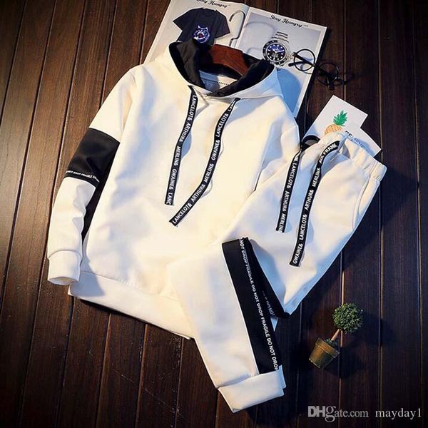 brand tracksuit men quality spring men sporting hooded hoodie+pants two piece sweat set jogger track suit for clothes, Gray
brand tracksuit men quality spring men sporting hooded hoodie+pants two piece sweat set jogger track suit for clothes, Gray