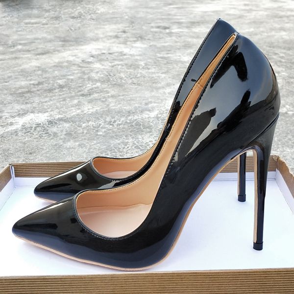 2019 women fashion lady wedding black patent leather poined toes high heeled heels shoes stiletto shoes pump 12cm 10cm
2019 women fashion lady wedding black patent leather poined toes high heeled heels shoes stiletto shoes pump 12cm 10cm
