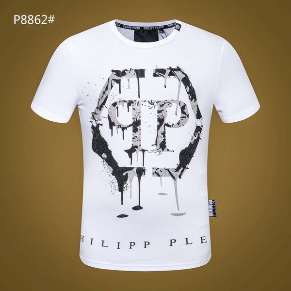 202 printed phillip plain t-shirt fashion casual fitness cool o-neck men's bear t shirt summer short sleeve men clothing a3, White
202 printed phillip plain t-shirt fashion casual fitness cool o-neck men's bear t shirt summer short sleeve men clothing a3, White