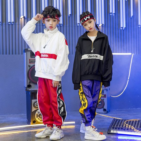 fashion show children hip hop ballroom dance clothing for girls boys performance shirt jogger pants jazz dancing costumes, Black;red
fashion show children hip hop ballroom dance clothing for girls boys performance shirt jogger pants jazz dancing costumes, Black;red