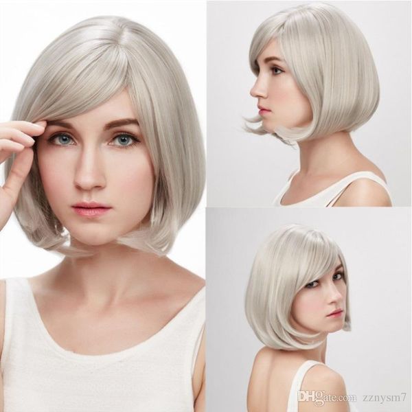 new short blonde wigs curly fashion hairstyle handmade heat resistance synthetic wig+wig cap, Black
new short blonde wigs curly fashion hairstyle handmade heat resistance synthetic wig+wig cap, Black