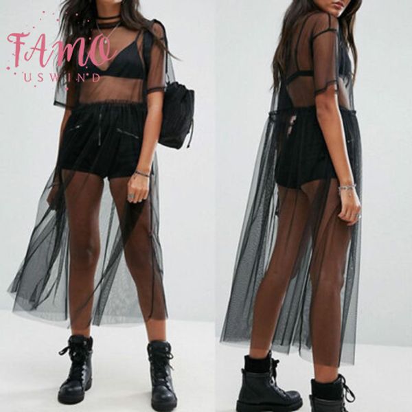 women black see through mesh shirt dresses sheer maxi smock dress tulle lace long summer dress drop shipping, Black;gray
women black see through mesh shirt dresses sheer maxi smock dress tulle lace long summer dress drop shipping, Black;gray