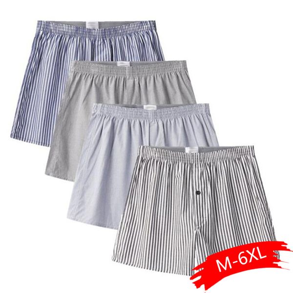 4 шт. / лот классические полосатые мужские боксеры хлопок мужское нижнее белье стволы тканые homme трусики свободный боксер плюс размер случ, Black;white
4 шт. / лот классические полосатые мужские боксеры хлопок мужское нижнее белье стволы тканые homme трусики свободный боксер плюс размер случ, Black;white