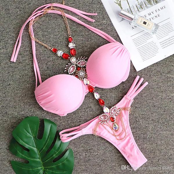 national customs bikinis padded women push up swimwears outdoor beach vacation swimming bandage bikinis four seasons universal
national customs bikinis padded women push up swimwears outdoor beach vacation swimming bandage bikinis four seasons universal