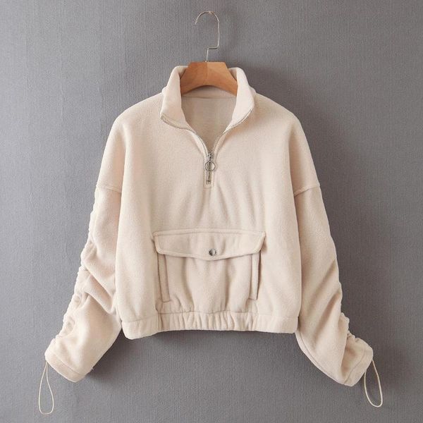 women's hoodies & sweatshirts 2021 fashion women sweatershirt pullovers streetwear full solid button up collar regular broadcloth, Black
women's hoodies & sweatshirts 2021 fashion women sweatershirt pullovers streetwear full solid button up collar regular broadcloth, Black