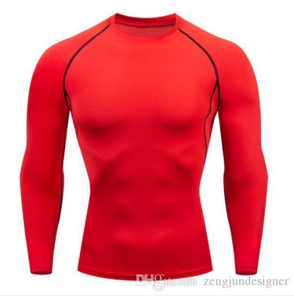 tshirts solid color quick dry long sleeve crew neck homme clothing joggings bike casual apparel mens sports designer, White;black 
tshirts solid color quick dry long sleeve crew neck homme clothing joggings bike casual apparel mens sports designer, White;black