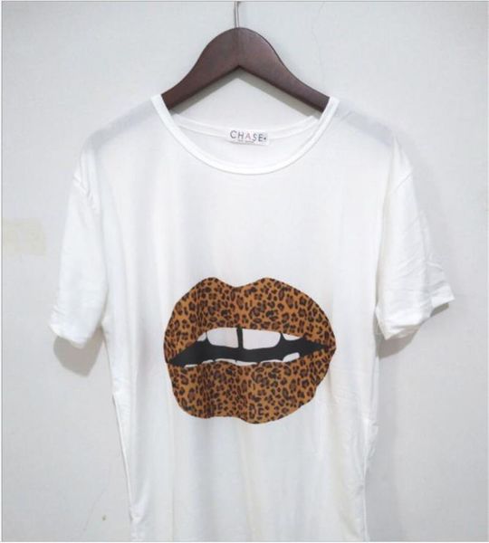 губы отпечатано женщин tshirts дышащий плюс размер женская с коротким рукавом топы summer street style женский твердая одежды, White
губы отпечатано женщин tshirts дышащий плюс размер женская с коротким рукавом топы summer street style женский твердая одежды, White