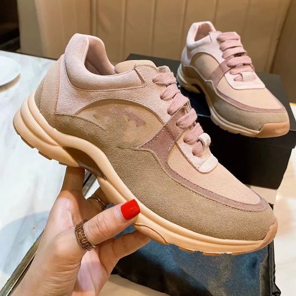 2019 designer shoes ladies shoes suede leather casual sports shoes casual all-purpose sneakers size 35-41 with box r46, Black
2019 designer shoes ladies shoes suede leather casual sports shoes casual all-purpose sneakers size 35-41 with box r46, Black