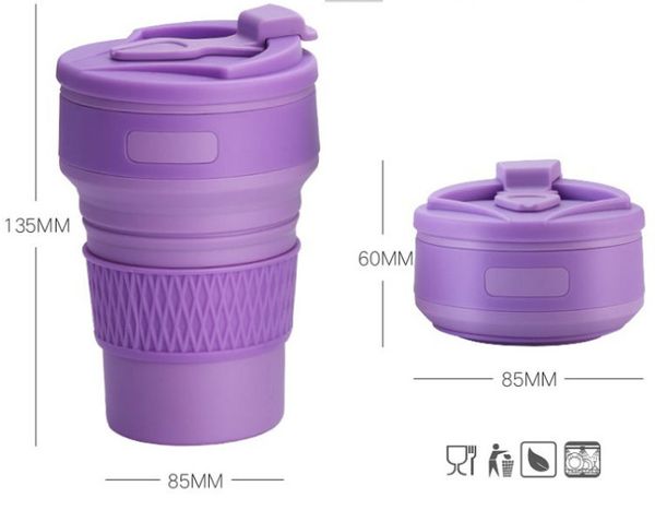 the latest 12oz food grade silicone portable silicone folding water cup telescopic coffee cup, safe material, ing
the latest 12oz food grade silicone portable silicone folding water cup telescopic coffee cup, safe material, ing