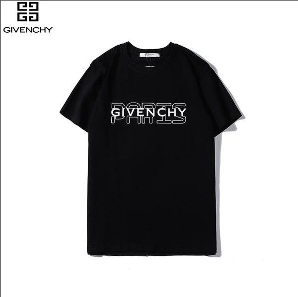 2019 luxury men's designers t-shirt designer casual short sleeve fashion letter printing men's and women's hip hop t-shirt-01, White
2019 luxury men's designers t-shirt designer casual short sleeve fashion letter printing men's and women's hip hop t-shirt-01, White