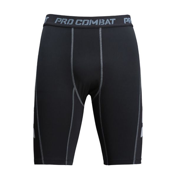 men fitness shorts knee length elastic short pants sports trousers gym training tights, Black;blue
men fitness shorts knee length elastic short pants sports trousers gym training tights, Black;blue