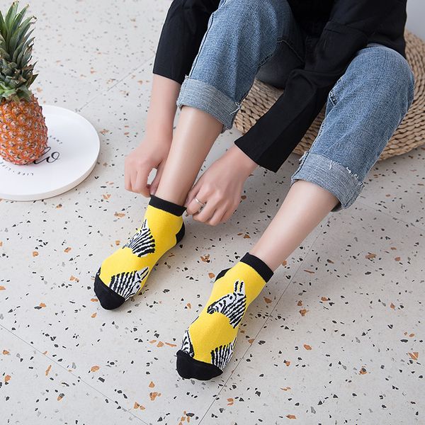 lovely cartoon fruit womens socks summer new fashionable womens hosiery cute casual comfortable breathable ladies socks, Black;white
lovely cartoon fruit womens socks summer new fashionable womens hosiery cute casual comfortable breathable ladies socks, Black;white