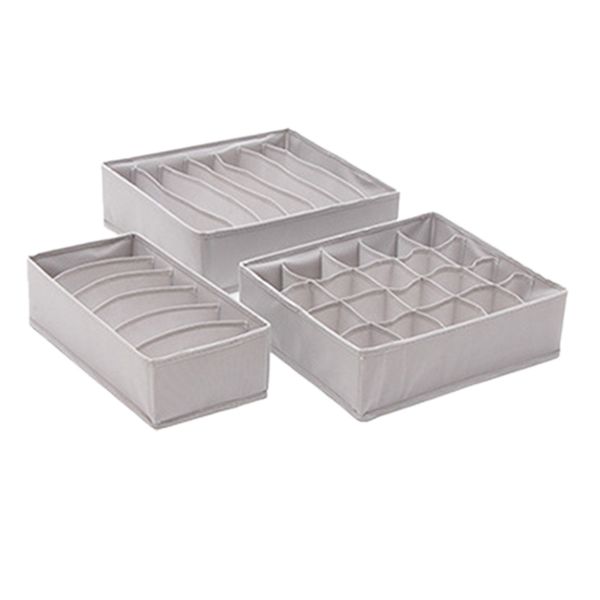 practical boutique 3pcs non-woven fabric underwear organizer bras socks drawer organizer foldable underwear box wardrobe clothes
practical boutique 3pcs non-woven fabric underwear organizer bras socks drawer organizer foldable underwear box wardrobe clothes