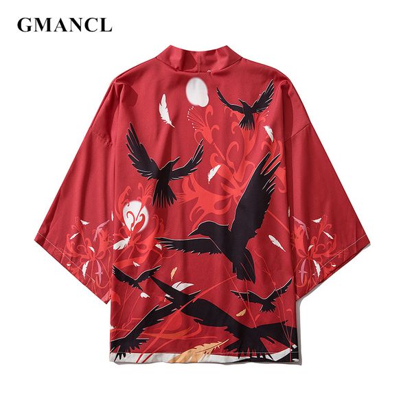 summer men new harajuku птица печататься кимоно куртки в японском стиле streetwear мужской свободный свободный половина рукава кардиган верх, Black;brown
summer men new harajuku птица печататься кимоно куртки в японском стиле streetwear мужской свободный свободный половина рукава кардиган верх, Black;brown