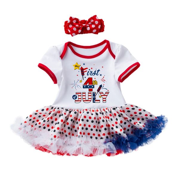 baby girls dress with hairband 4th of july newborn girls dress pattern romper independence day outfits clothes, Red;yellow
baby girls dress with hairband 4th of july newborn girls dress pattern romper independence day outfits clothes, Red;yellow
