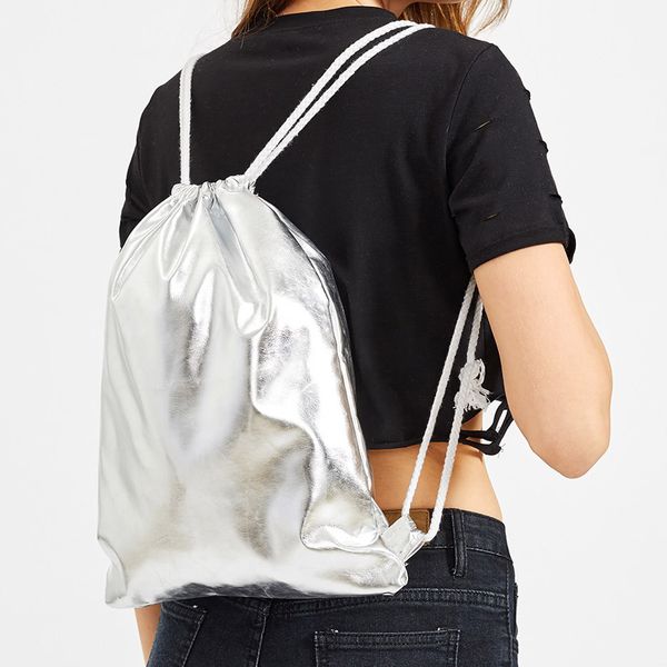 women drawstring backpack sports travel storage bag solid laser solid handbag tote shopping worek plecak sznurek rucksack 2019
women drawstring backpack sports travel storage bag solid laser solid handbag tote shopping worek plecak sznurek rucksack 2019