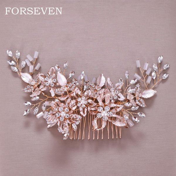 flower bridal hair comb wedding hair accessories pearl rhinestone bride head jewelry ornaments hair comb women accessories, Golden;white
flower bridal hair comb wedding hair accessories pearl rhinestone bride head jewelry ornaments hair comb women accessories, Golden;white