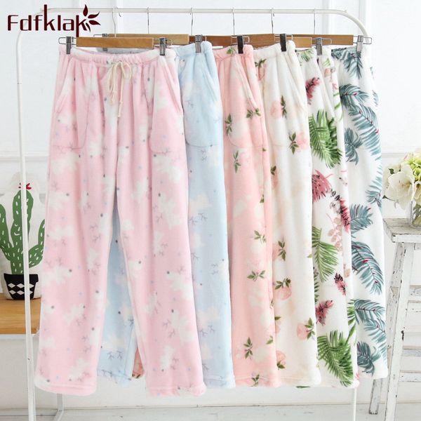 fdfklak lounge loose pajama pants women flannel thicken sleep pant print autumn winter home pant warm pijama pants trousers, Black;red
fdfklak lounge loose pajama pants women flannel thicken sleep pant print autumn winter home pant warm pijama pants trousers, Black;red