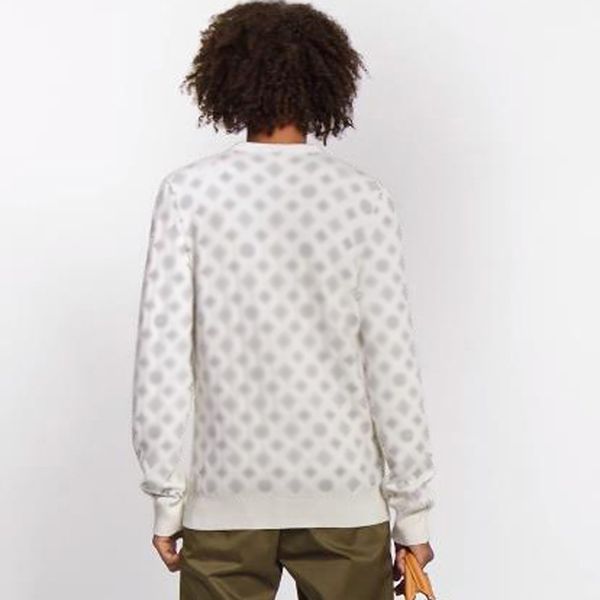 19fw back full printing wool jacquard knitwear sweatshirt long sleeves o-neck pullover fashion casual street white hfhlwy120, Black
19fw back full printing wool jacquard knitwear sweatshirt long sleeves o-neck pullover fashion casual street white hfhlwy120, Black