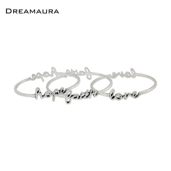 dreamaura 2020 new arrivals antique silver plating love hope word bangles set for women, Black
dreamaura 2020 new arrivals antique silver plating love hope word bangles set for women, Black
