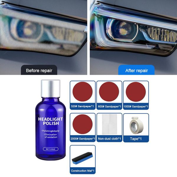 new 10ml car headlight repair coating solution repair kit oxidation rearview coating headlight polishing anti-scratch liquid
new 10ml car headlight repair coating solution repair kit oxidation rearview coating headlight polishing anti-scratch liquid