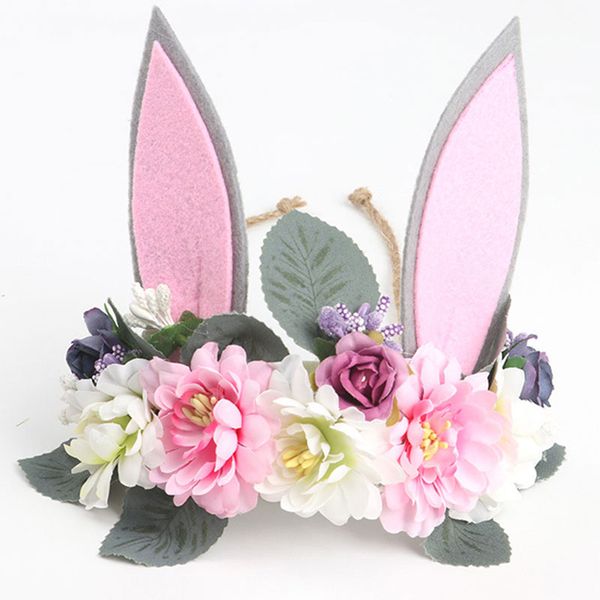 new kids girls artificial flower wreath children party wedding rabbit ears flower garland headbands hair accessories, Slivery;white
new kids girls artificial flower wreath children party wedding rabbit ears flower garland headbands hair accessories, Slivery;white