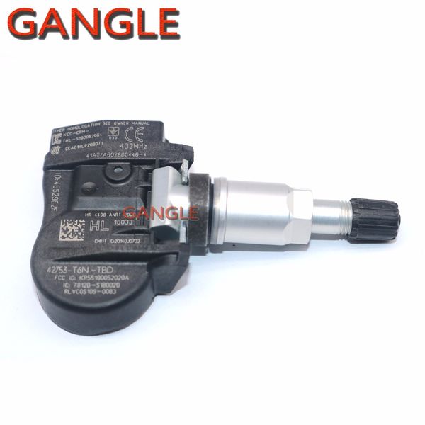 for 2018-2023 rdx tpms sensor tire pressure monitor 42753-t6n-a01 42753-t6n-tbd 433mhz
for 2018-2023 rdx tpms sensor tire pressure monitor 42753-t6n-a01 42753-t6n-tbd 433mhz